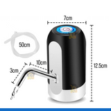 Bebedouro Móvel - Bomba Elétrica para Galão De Água Recarregável USB Portátil